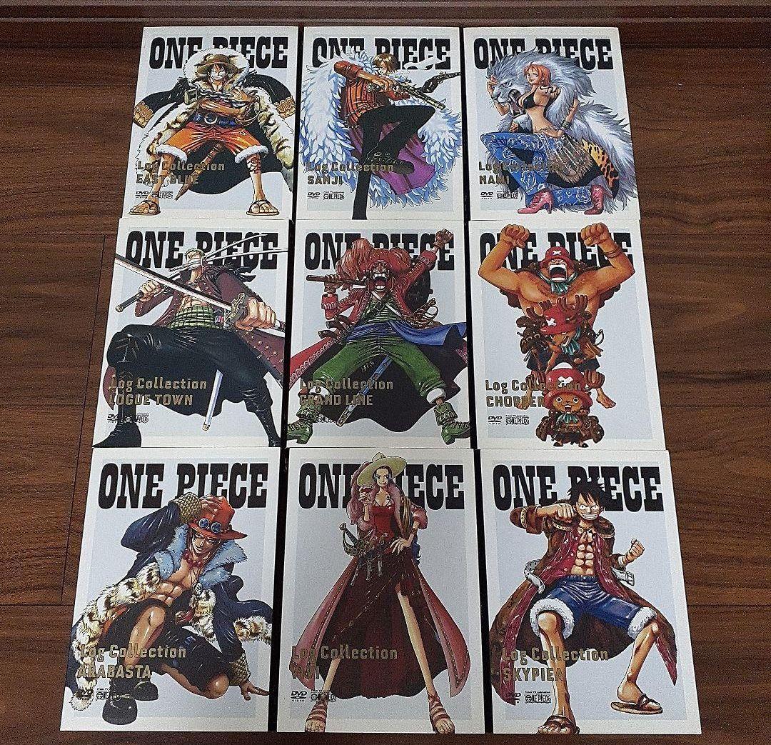 早いもの勝ち！ONE PIECE★ログコレクション★1〜9巻セット