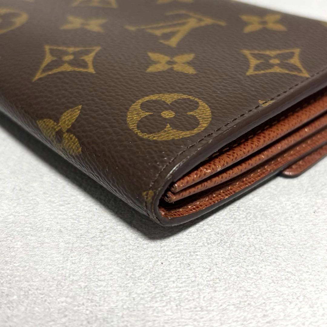 外側美品✨ルイヴィトン 長財布 モノグラム ポシェット ポルトモネ クレディ