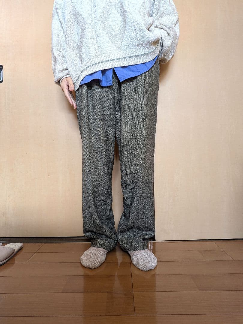 RalphLauren ウールスラックス　ヴィンテージ古着　90s　ツイード