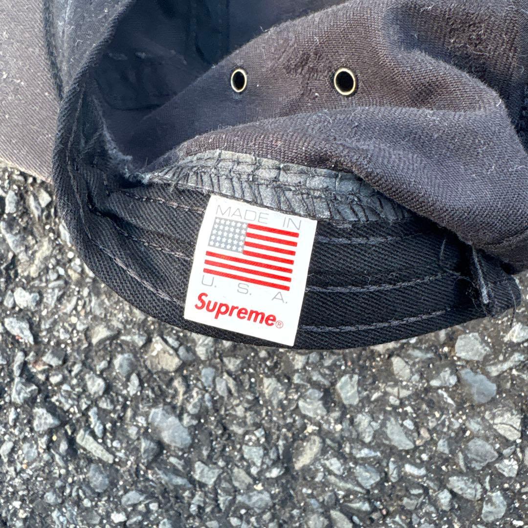 supreme 90s 初期　usa製　ボックスロゴ　キャップ　フェード