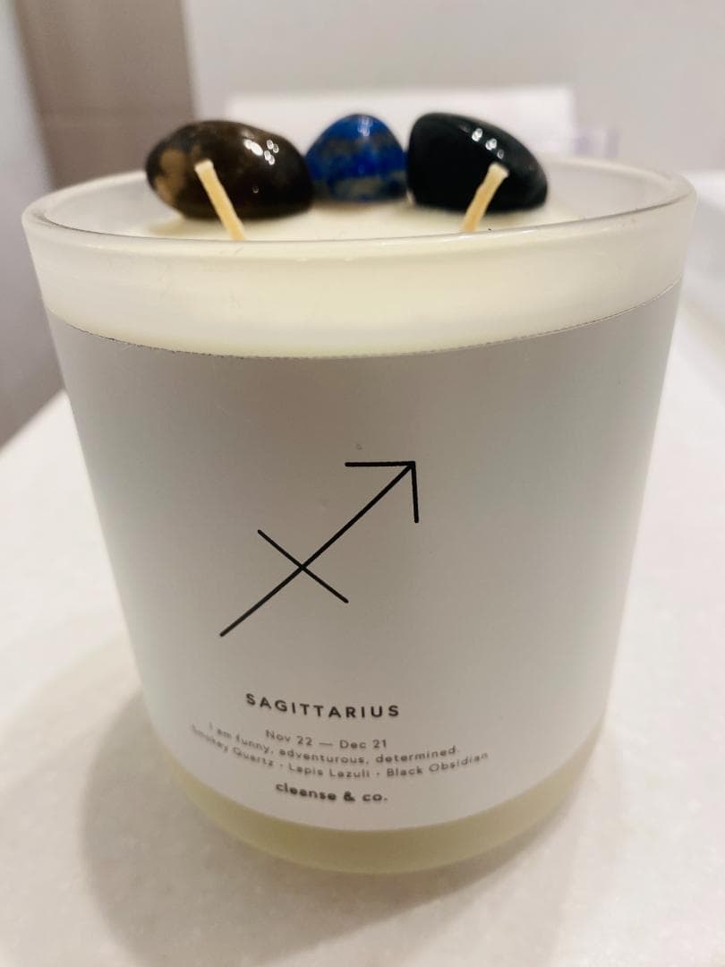 アロマグッズ Cleanse &co. Candles Sagittarius