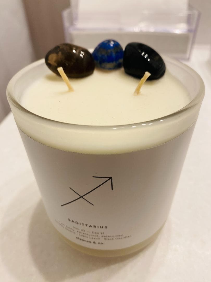 アロマグッズ Cleanse &co. Candles Sagittarius