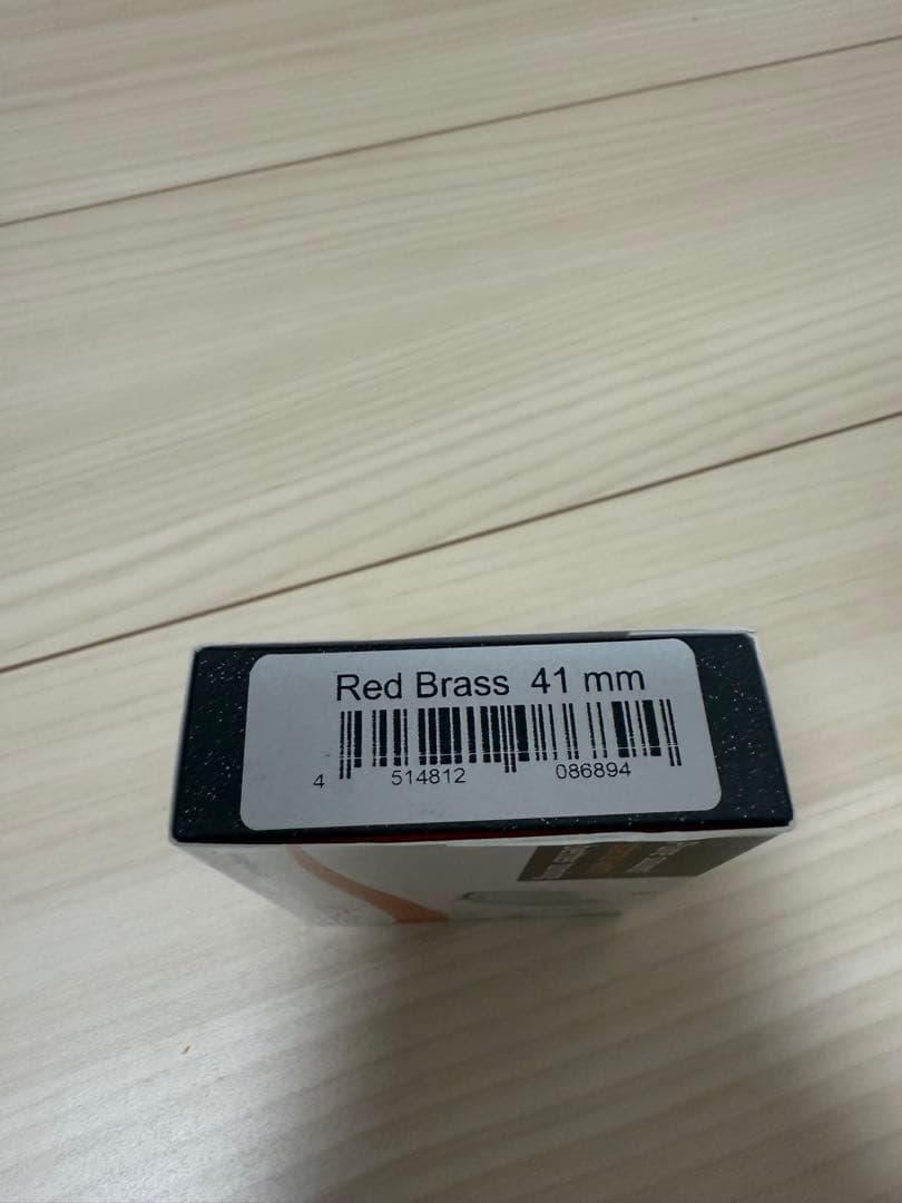 lefreQueレッドブラス 41mm ゴムバンド付き