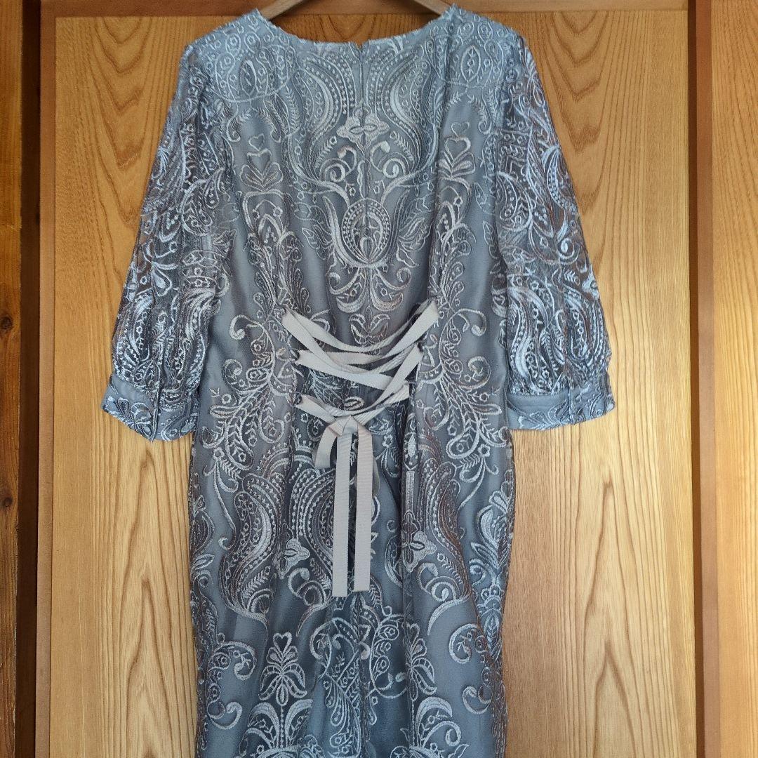 haremode ハレモード ワンピース グレー 4Lサイズ