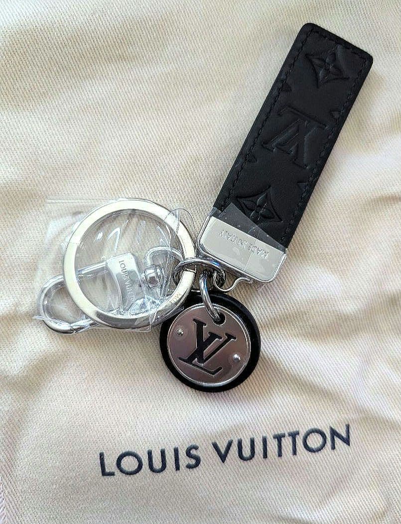 【新品未使用】 Louis Vuitton モノグラム キーホルダー ブラック