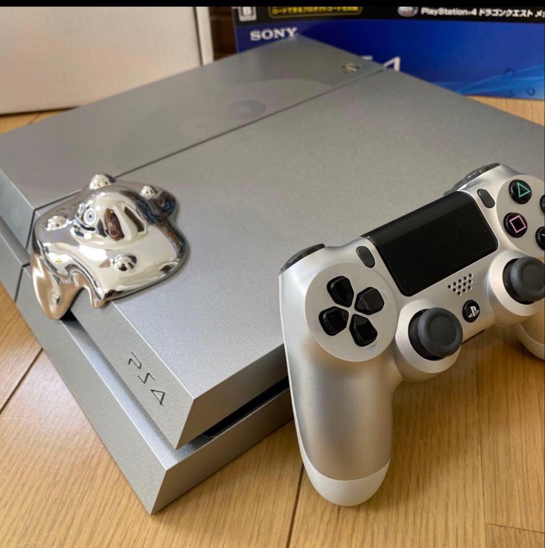 極美品　プレイステーション4 本体 メタルスライムエディション プレステ4