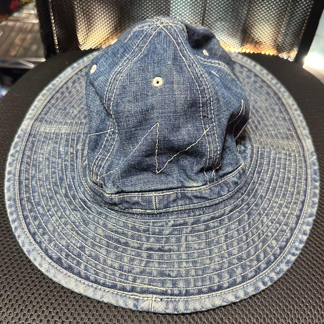 NEIGHBORHOOD WASHED CREW/C-HAT デニムハット