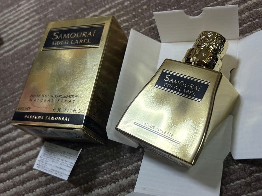 【未使用】激レアSAMOURAI GOLD LABEL オードトワレ　50ml