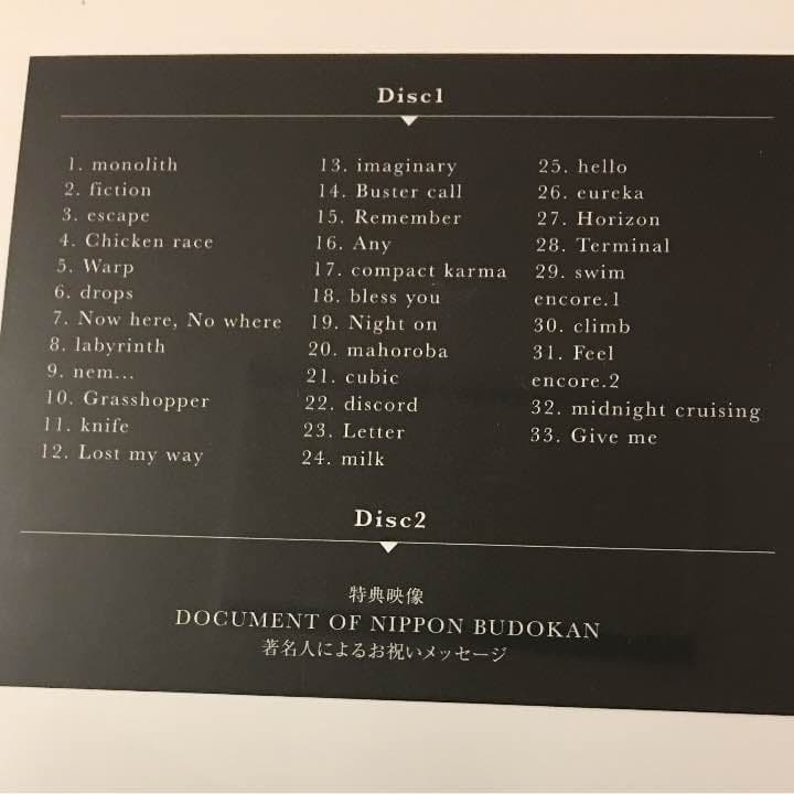 04 Limited Sazabys フォーリミ 武道館 初回限定 DVD