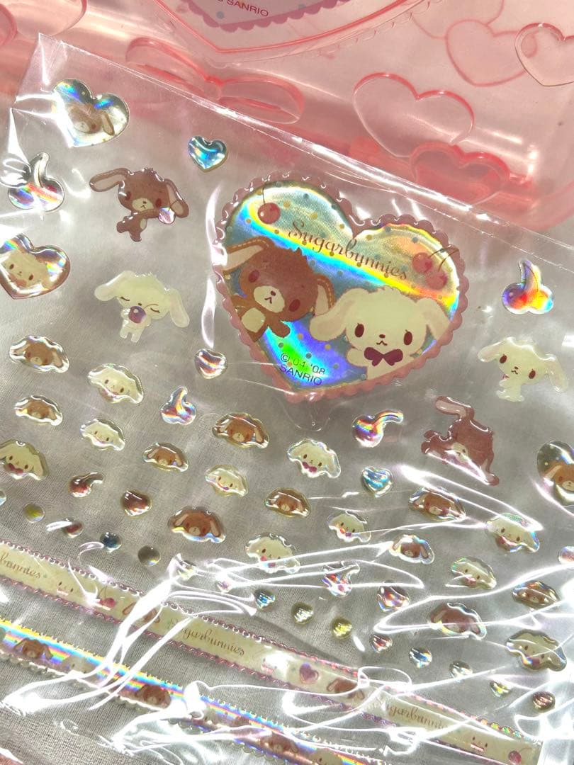 Sugarbunnies シュガーバニーズ　ハート型キャラクターグッズセット