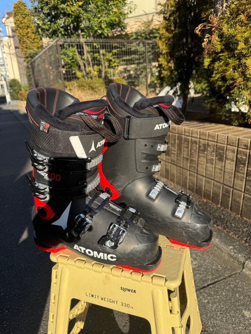スキーブーツ Atomic hawx prime100 Black Red
