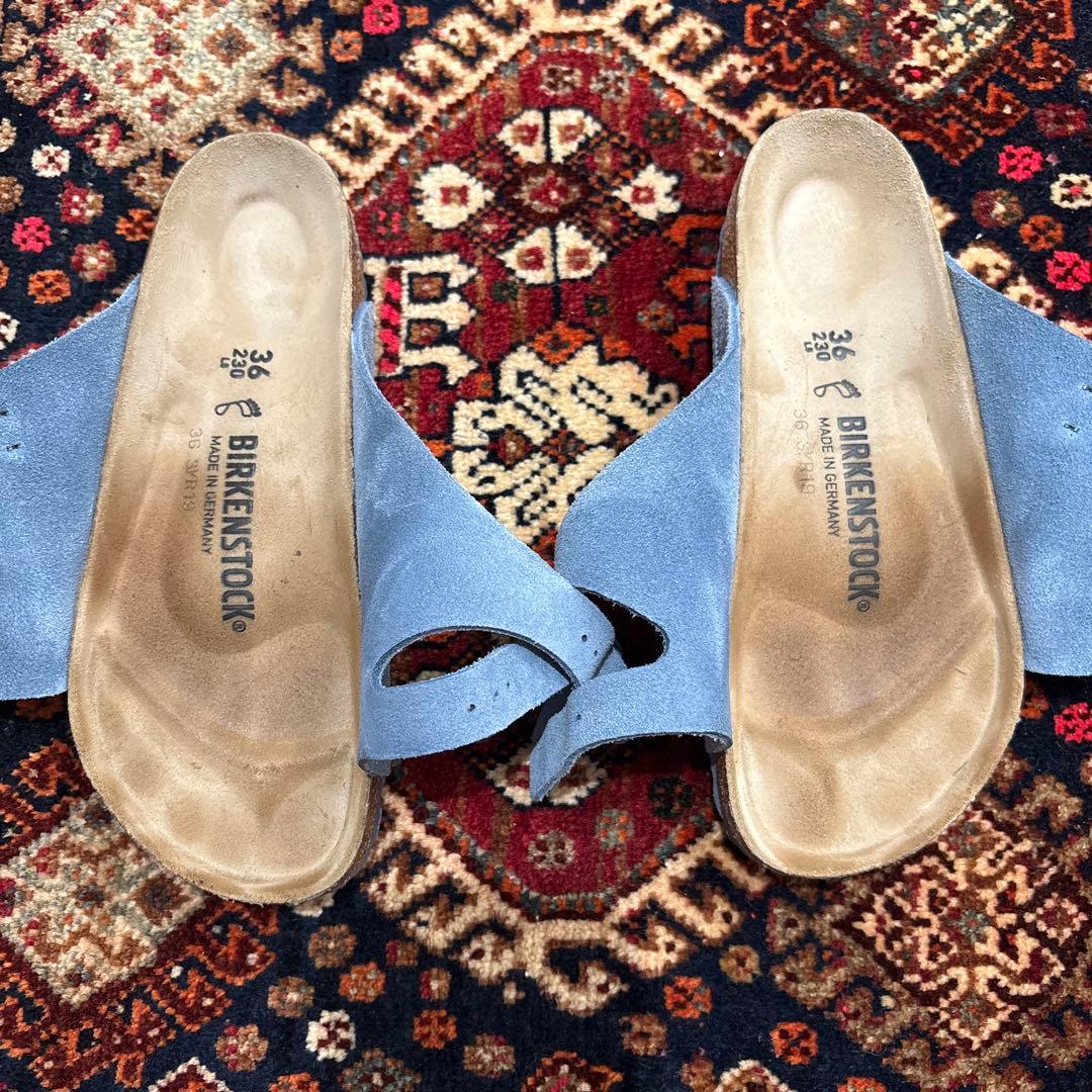 BIRKENSTOCK ZURICH サンダル ブルー 23cm