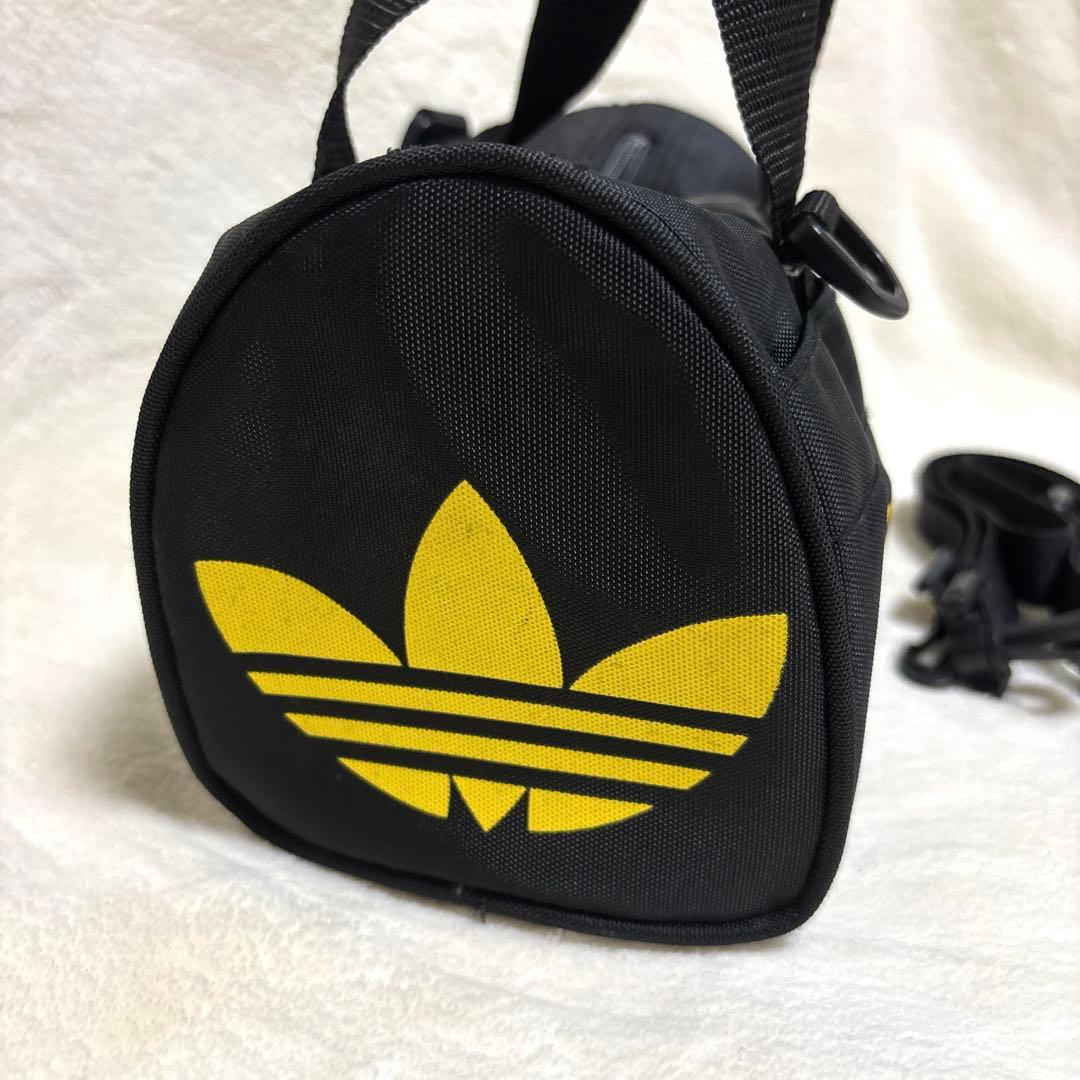アディダス　デサント製90sミニボストンショルダーバック希少！レア！日本製