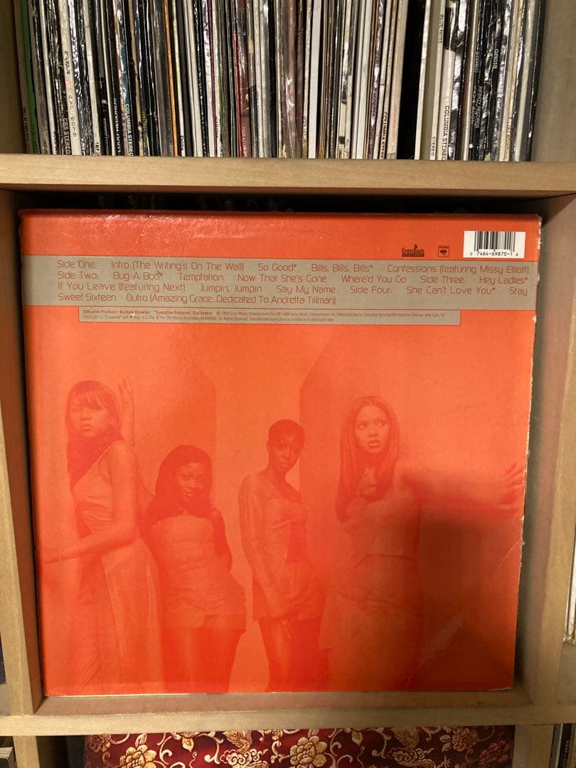 destiny's child 2ndアルバム　レコード