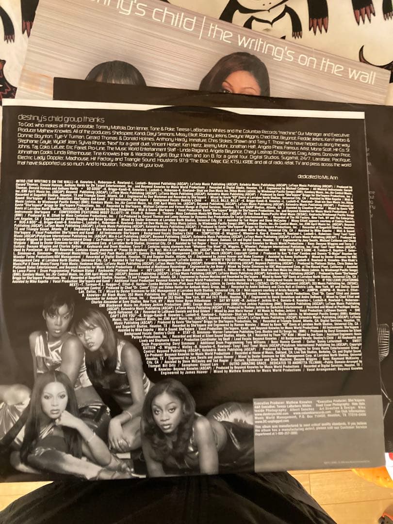 destiny's child 2ndアルバム　レコード