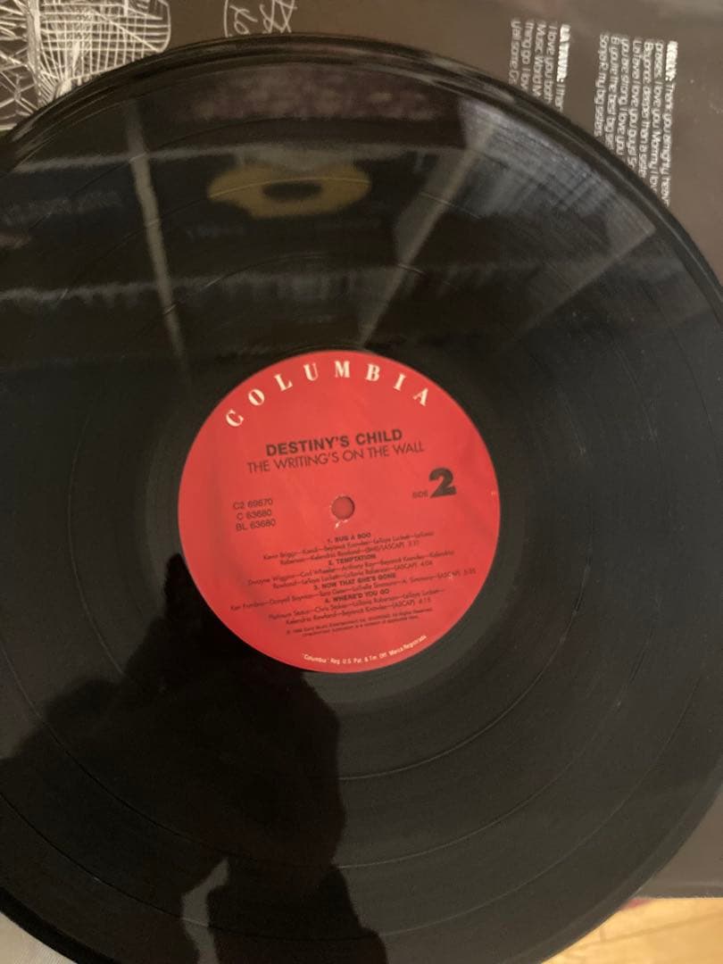 destiny's child 2ndアルバム　レコード