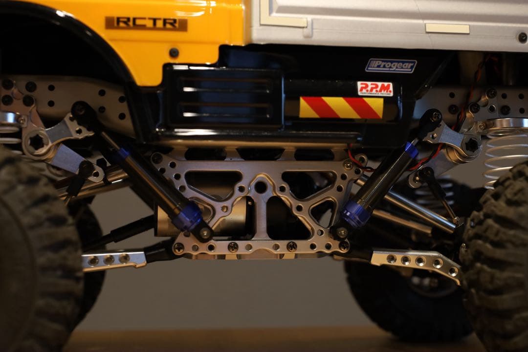 タミヤCR-01 ウニモグ406 1/10RC 4WS仕様 カスタム