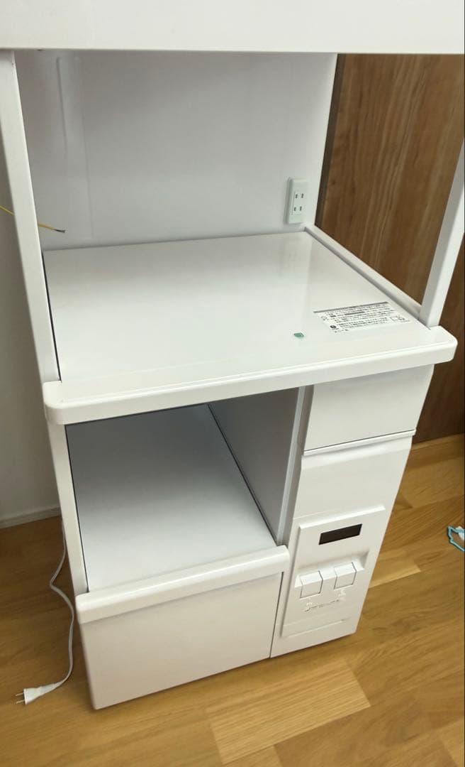 レンジ台 計量米びつ付 12kg エムケー精工