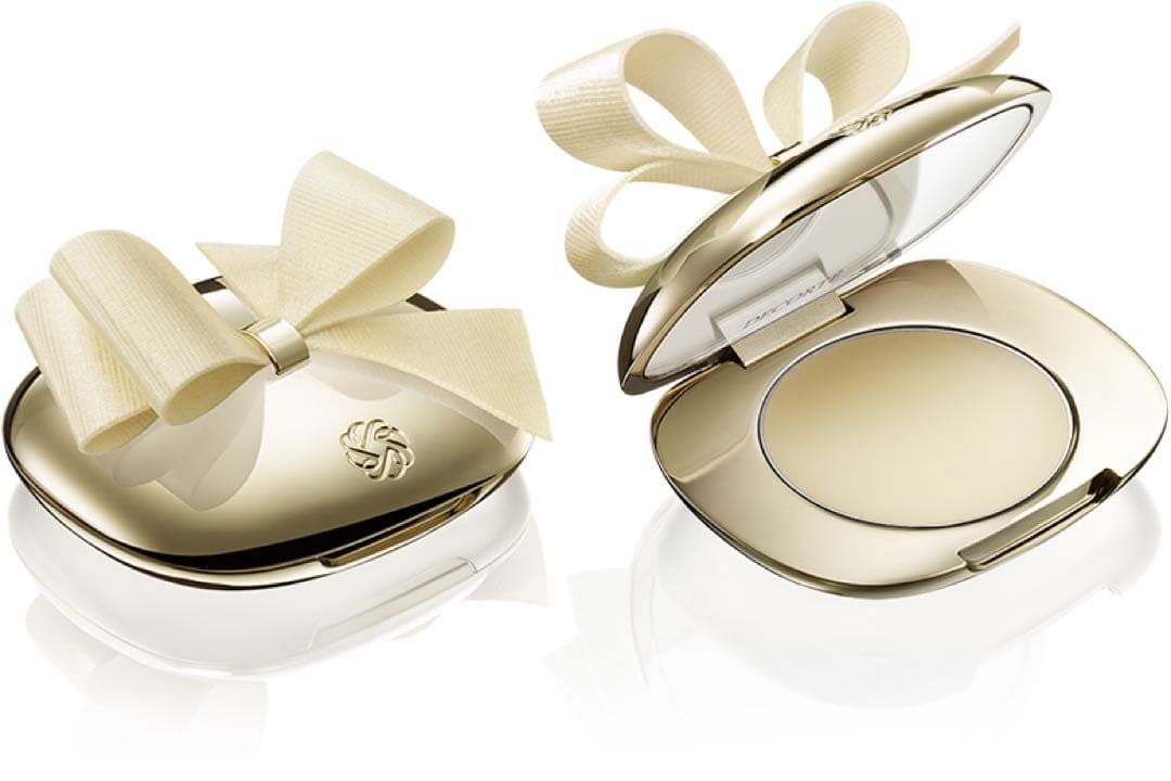 コスメデコルテ キモノ ミモザ ソリッドパフューム コンパクト ミラー