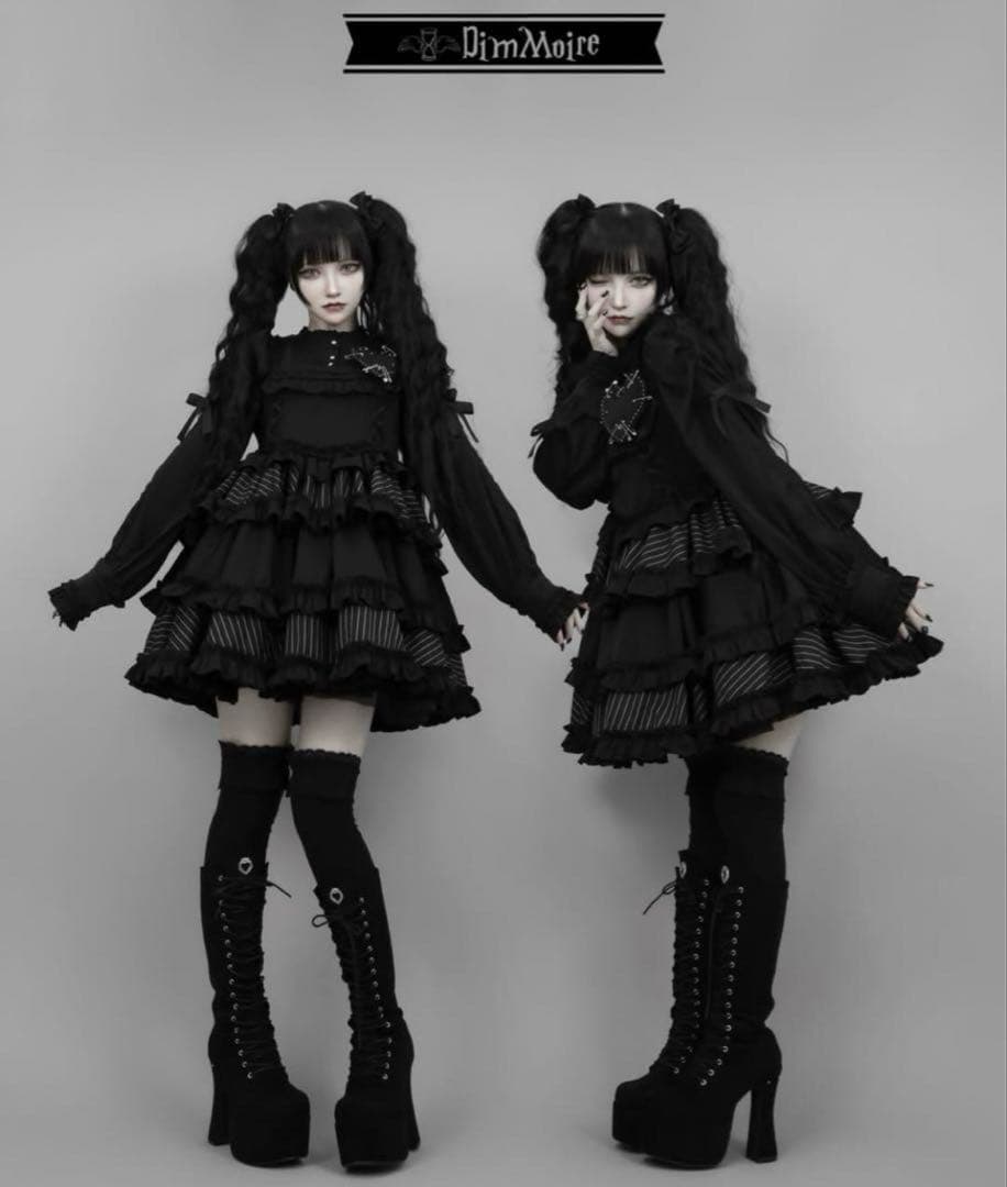 DimMoire【ディムモアール】フリルに埋もれて見る悪夢ドレス