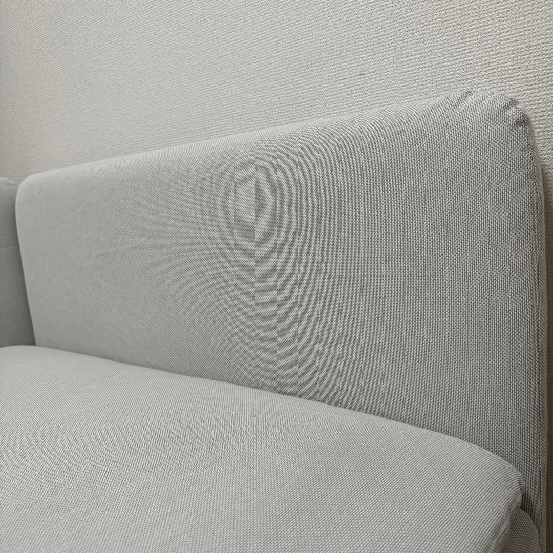 【ぬぅぬぅ】IKEA ソーデルハムン 1人掛け コーナーソファ ホワイト