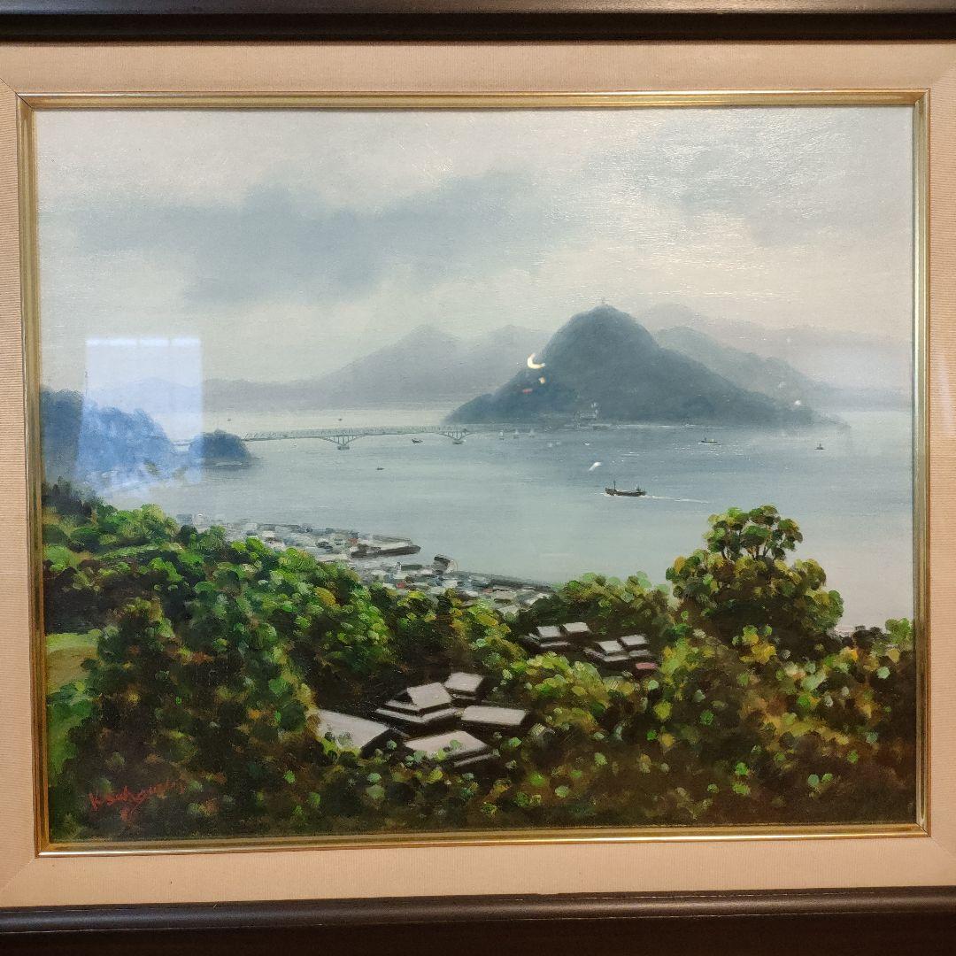 川口健治　油彩画 風景画