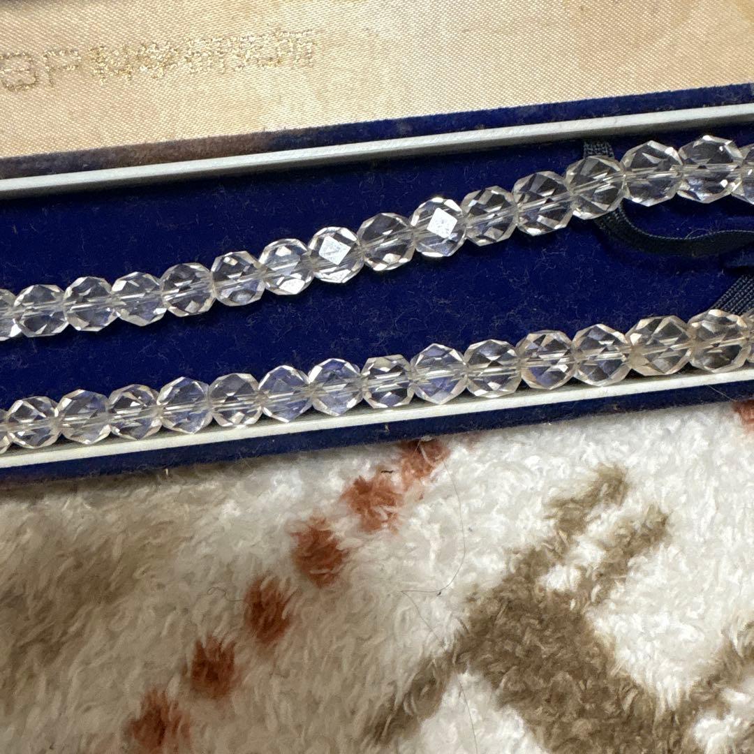 esp科学研究所　レア　ヴインテージクリスタルネックレス　本物