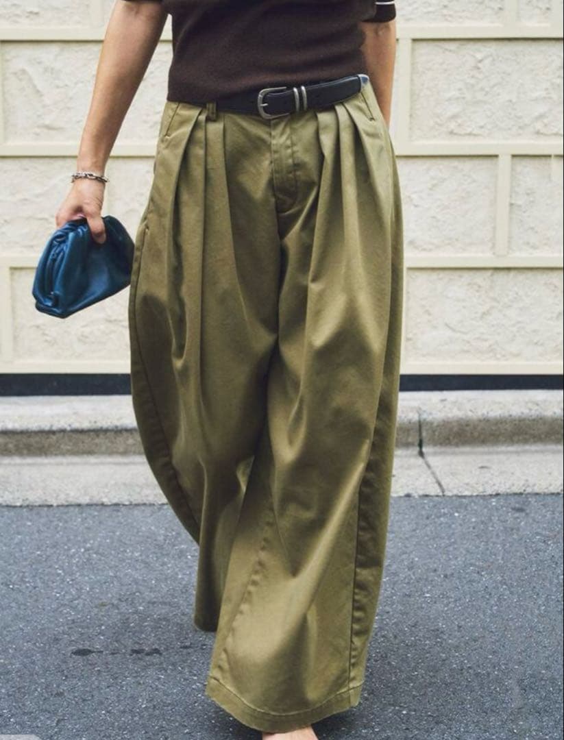 Plage R’IAM Super wide CHINO パンツ 36