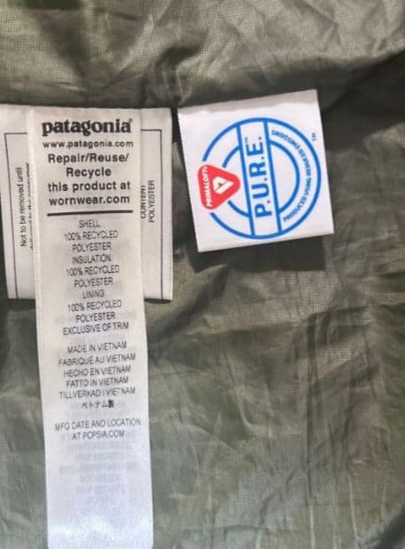 定番人気　Patagonia ナノパフジャケット プリマロフト 2023年モデル