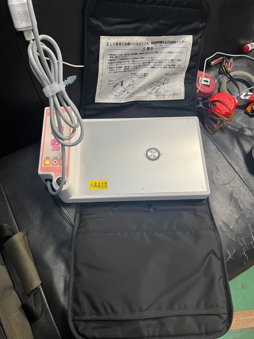 中古品　baxter バクスター　ぽかおん　　腹膜透析　小型バッグ加温器