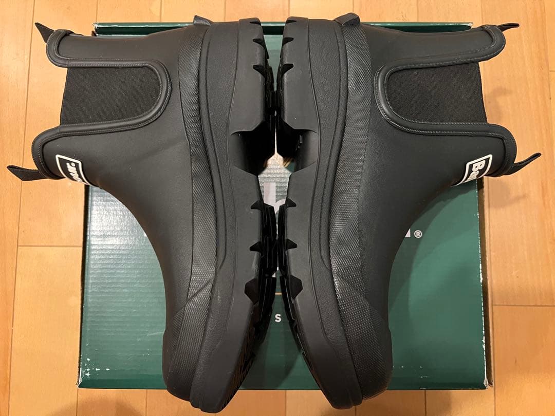 美品 Barbour レインブーツ ブラック