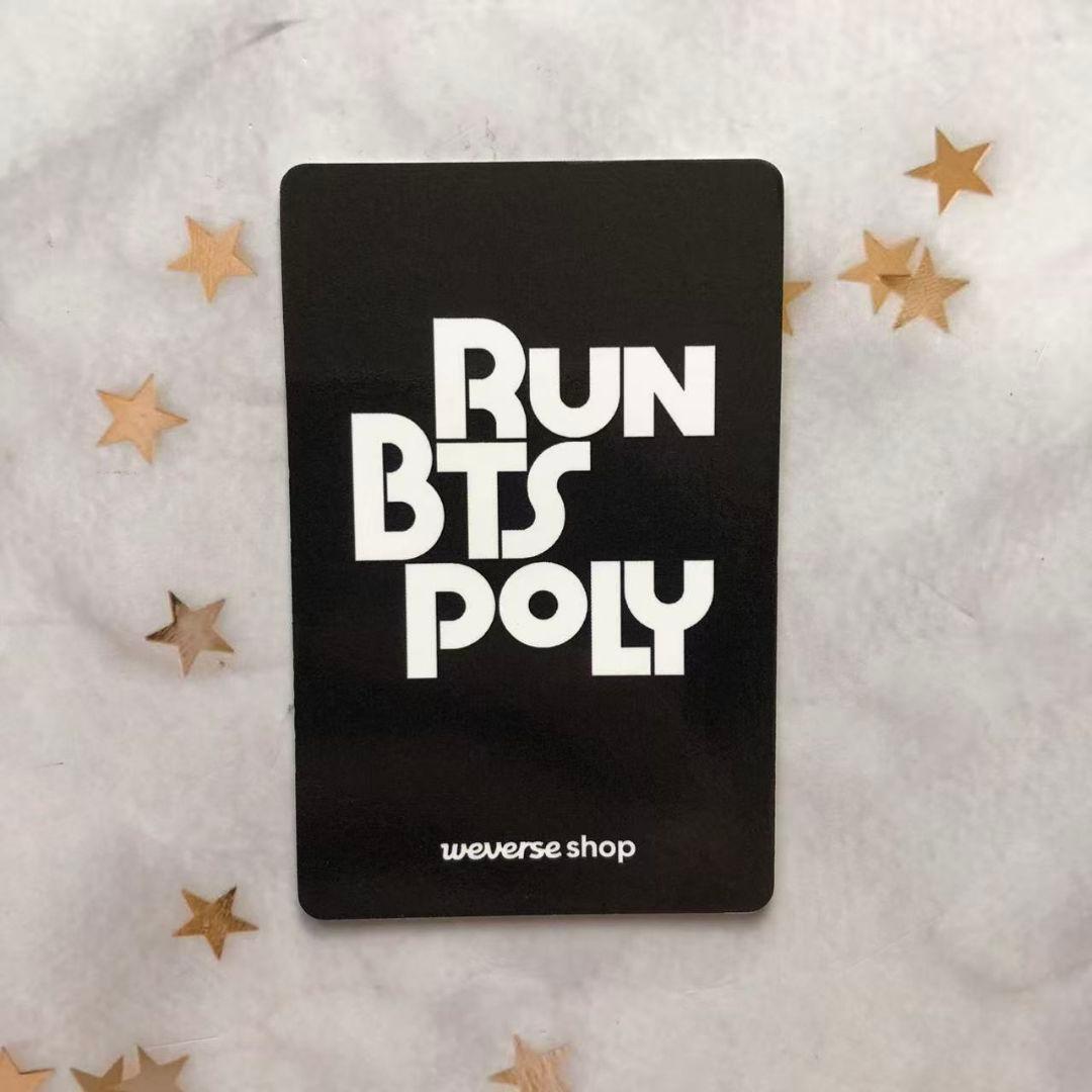 RUN BTS POLY HIGHLIGHT PACKAGE ユンギ トレカ