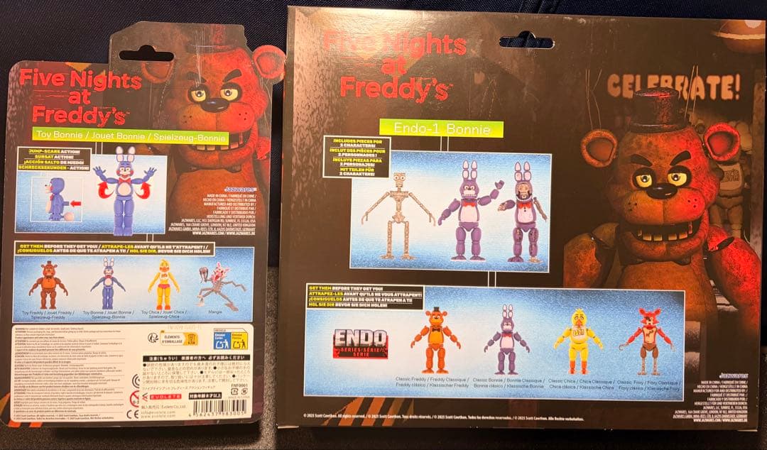 ファイブナイツアットフレディーズ2 着せ替え フィギュア ボニー fnaf
