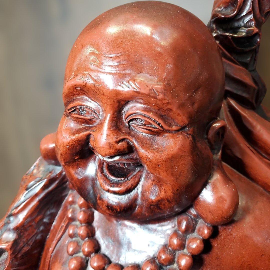 布袋様　七福神 縁起物 置物 オブジェ アンティーク　金運　仕事運