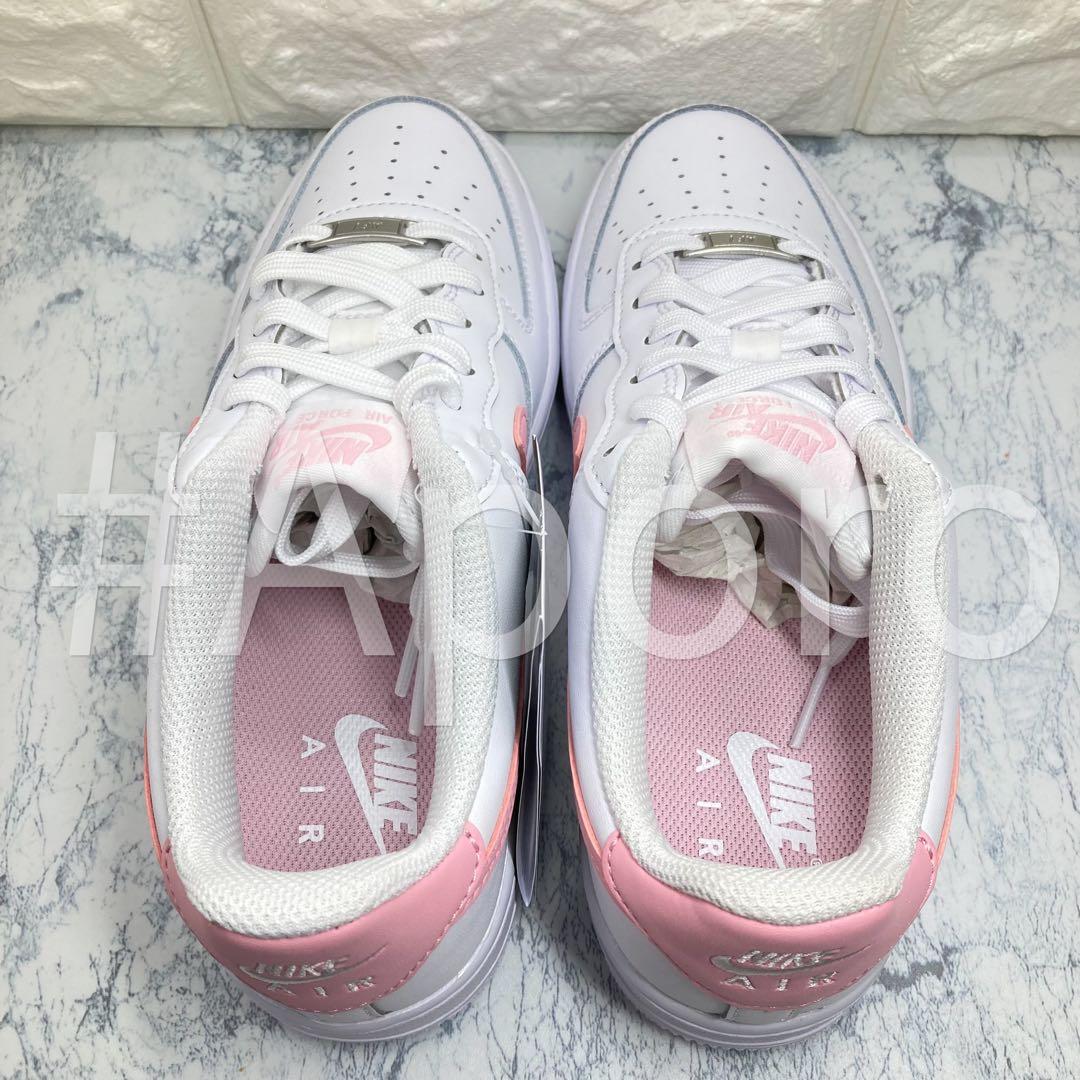 NIKE ナイキ AIR FORCE 1 エアフォース1 ピンク ホワイト 24