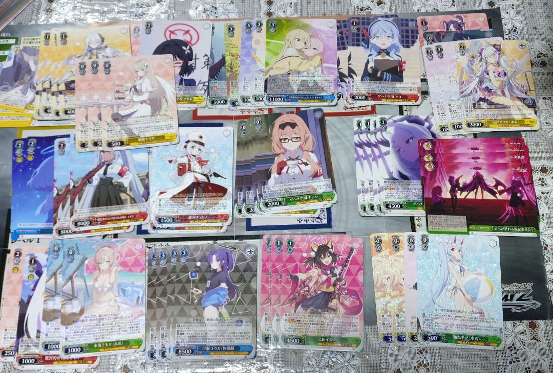 ヴァイス　ブルアカ　デッキ　＋その他パーツ