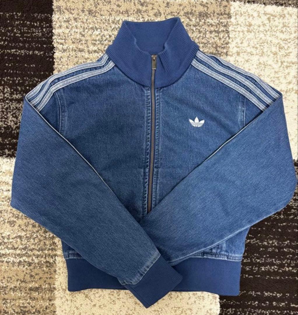 adidas originalsアディカラー デニム トラックトップ XS