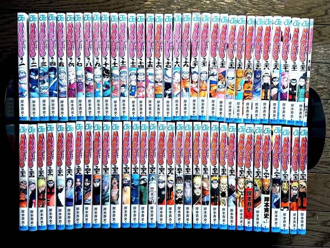 NARUTO ナルト　初版　1-64巻+巻ノ忍　送料無料　全巻