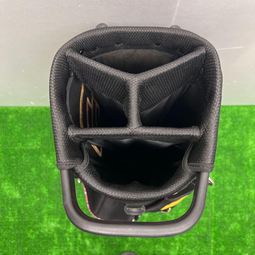 ラウドマウス　LOUDMOUTH キャディバッグ　8.5インチ　ゴルフ　ピンク