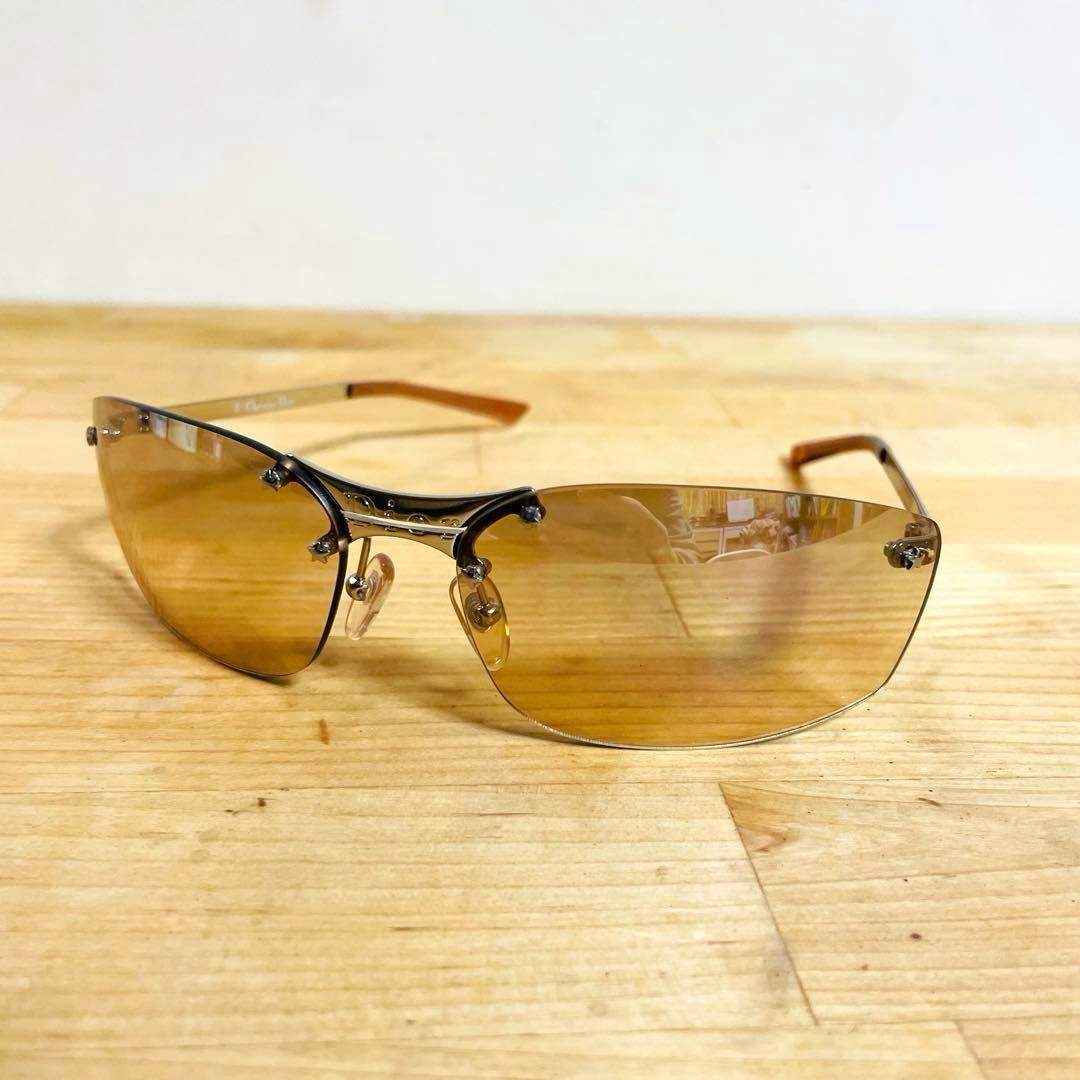 極美品✨ クリスチャンディオール ロゴ サングラス