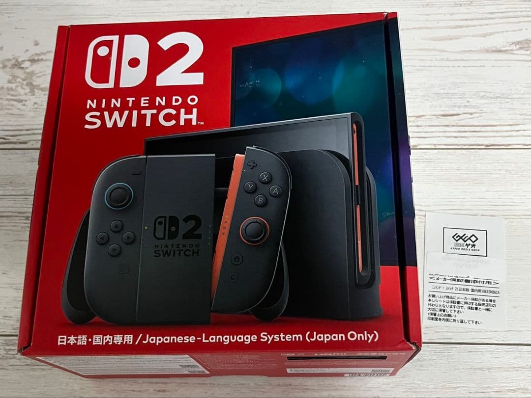 24時間以内発送 新品未使用 Nintendo Switch2 本体 日本語専用