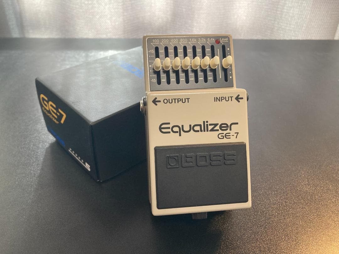 【現行仕様 / ほぼ新品】BOSS GE-7（グラフィックイコライザー）