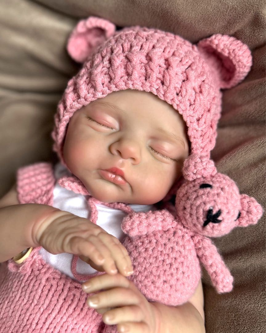 ★新品★リボーンドール 癒しのスリーピングベビーちゃん 45cm