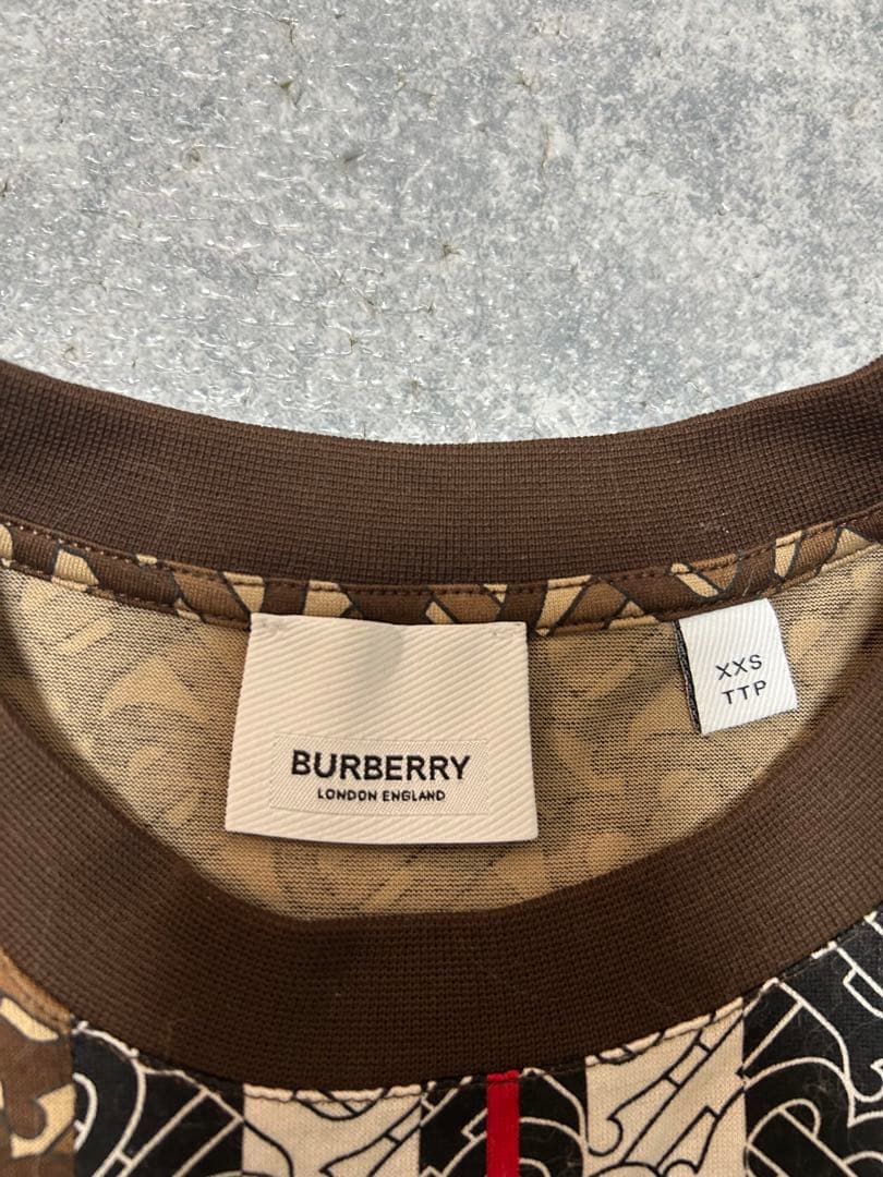 BURBERRY 半袖Tシャツ XXS ブラウン