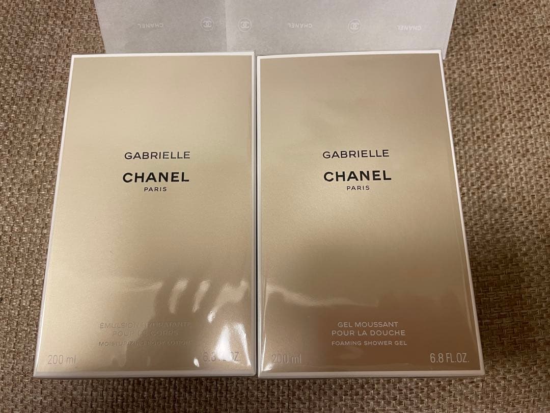 【未使用】ガブリエル　シャネル　ボディローション＆シャワージェル　箱付き