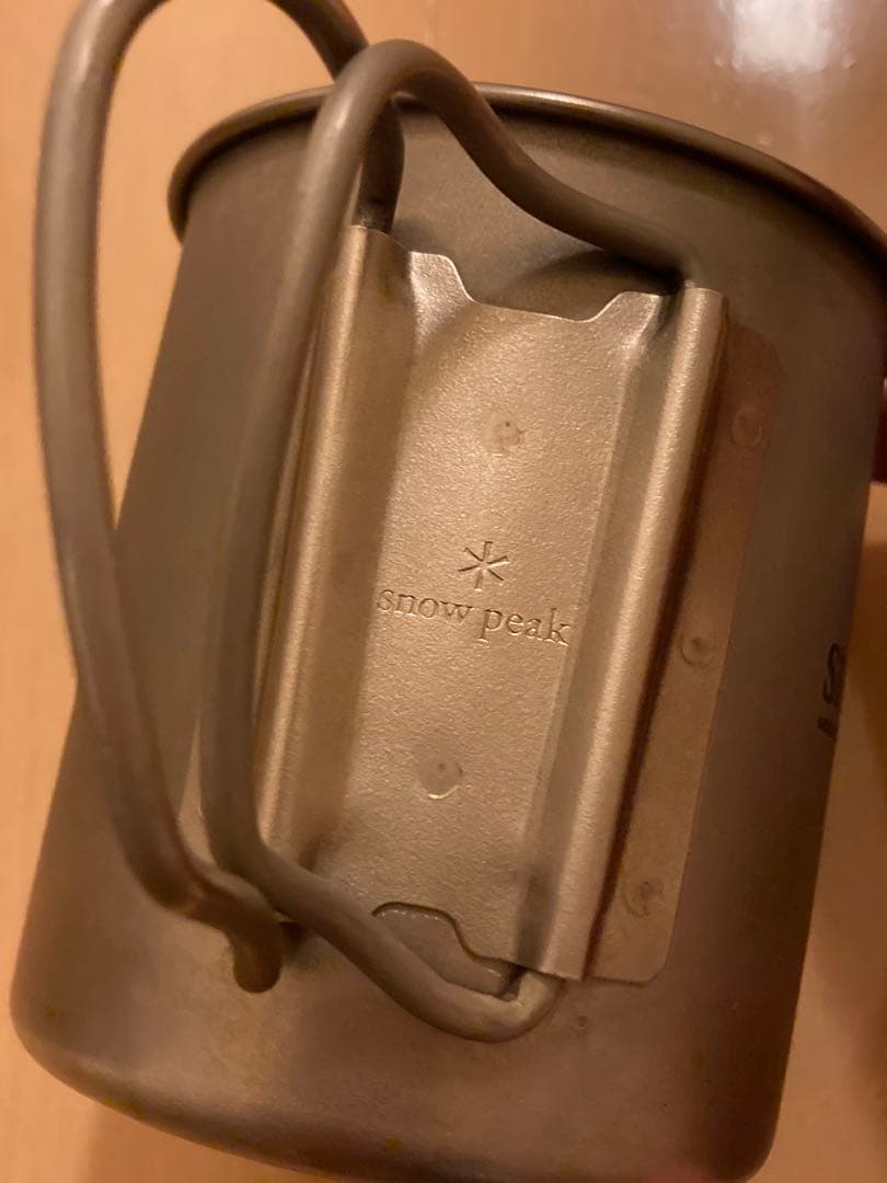 超激レア　左ハンドル　 peak チタンマグカップ 450ml