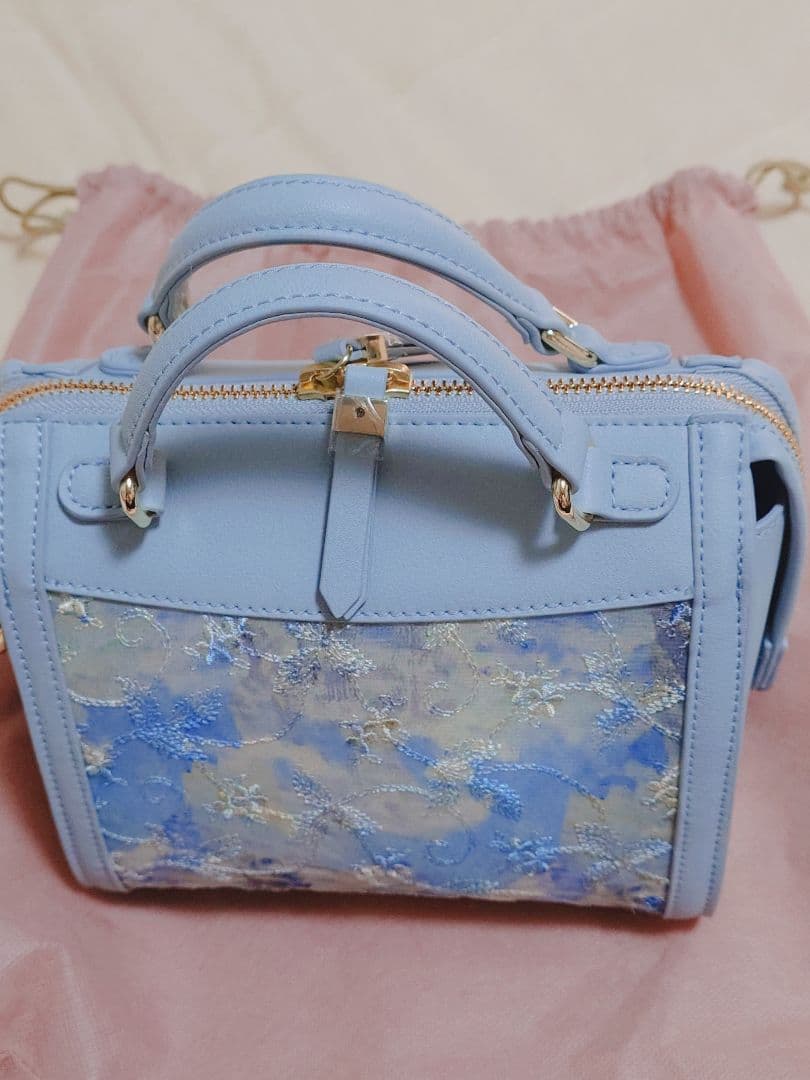 DIANA　ミニボストンバッグ　絵画　モネ