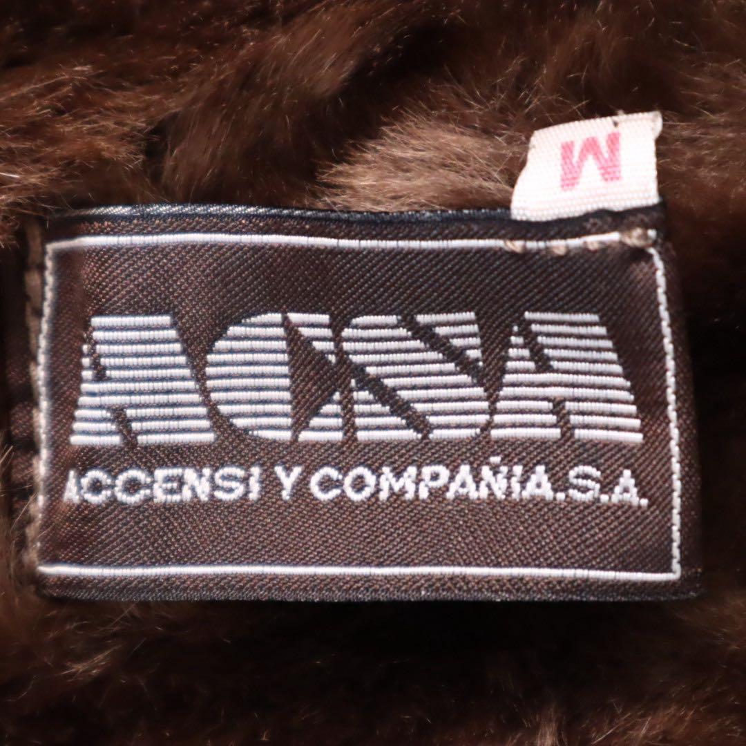 Vintage y2k spain製 ムートン 毛皮 レザー ファーコート