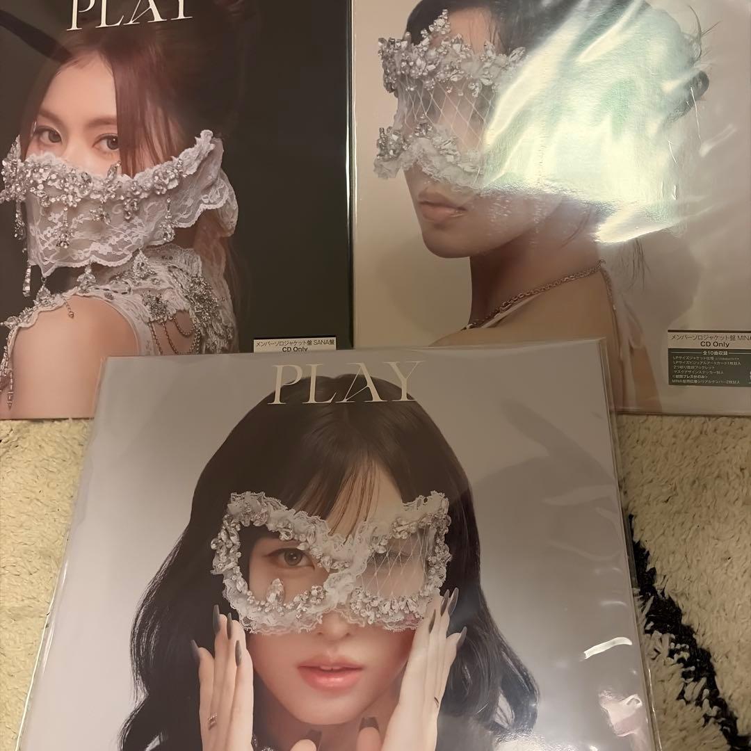 TWICE MISAMO PLAY モモ、ミナ、サナ各4枚　計12枚※シリアル無