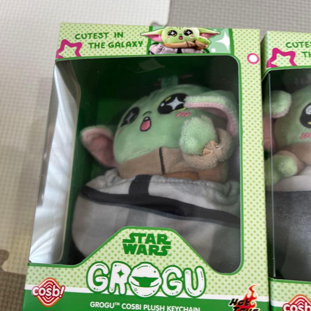Cosbi Star Wars Grogu Plush Keychain 6個